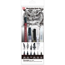 Set Rotuladores Variados ZIG Kuretake